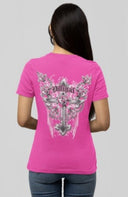 The Cross to Bear V Neck Tee