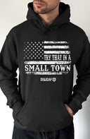 Try That In A Small Town Flag Pullover Hoodie