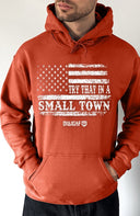 Try That In A Small Town Flag Pullover Hoodie
