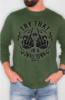 Try That In A Small Town/ Snake Longsleeve