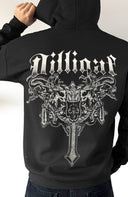 Two Headed Cross Pullover Hoodie