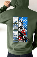 Lady Liberty Plead The 2nd Pullover Hoodie
