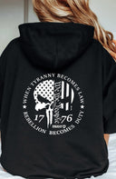 When Tyranny Becomes Law Pullover Hoodie