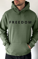 Charlie Kirk Freedom Pullover Hoodie