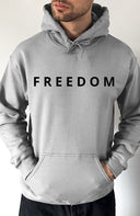 Charlie Kirk Freedom Pullover Hoodie