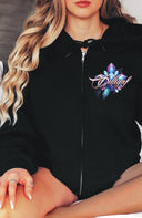 Blue Dreamcatcher Zip Up Hoody
