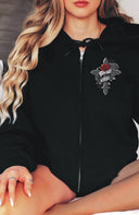 True Love Zip Up Hoody