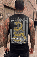 First defines, Second Defends Muscle Shirt