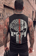 Red Lives Matter Muscle T