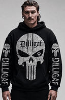 Sand Castle Punisher Black Hoody