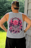 The Pink Dream Catcher Flowy Tank