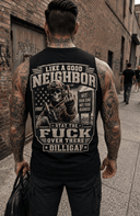 Like a Good Neighbor… muscle tee