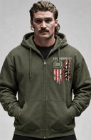 1776*2026 Rifle Zip Up Hoody