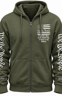 We the People Zip Up Hoody