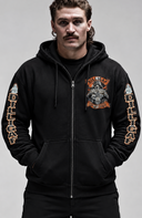Grow Two Testicles Zip Up Hoody