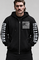Guns vs Freedom Speech Zip Up Hoody