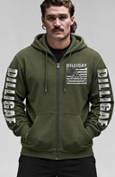 Guns vs Freedom Speech Zip Up Hoody