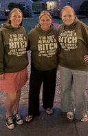 I'm Not a Bitch, Go Fuck Yourself Hoodie