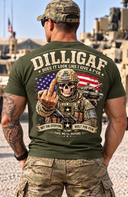US Army Dilligaf Tee