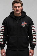 American Warfare Zip Up Hoodie
