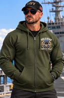 US Navy Midshipmen Zip Up Hoody