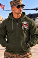 US Marines Zip Up hoodie.