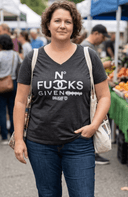No F*cks Given full figure shirt