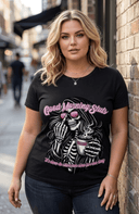 Good Morning Sluts Full Figure Crew Neck
