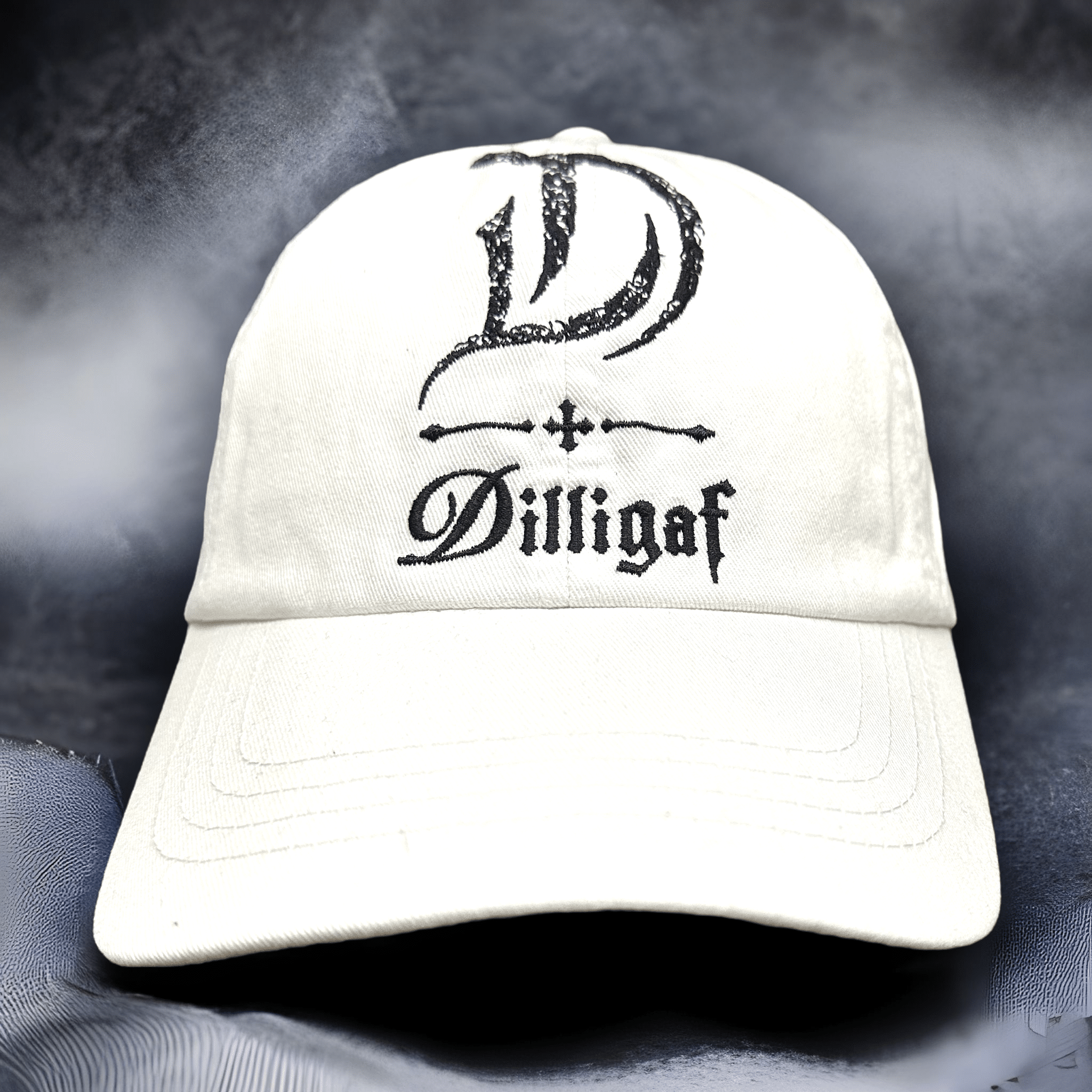 The Big D Hat/ White
