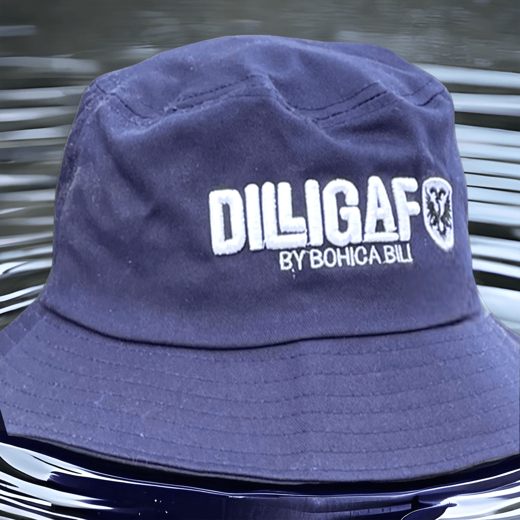 The Big D Hat/ Black – Dilligaf by Bohica Bill