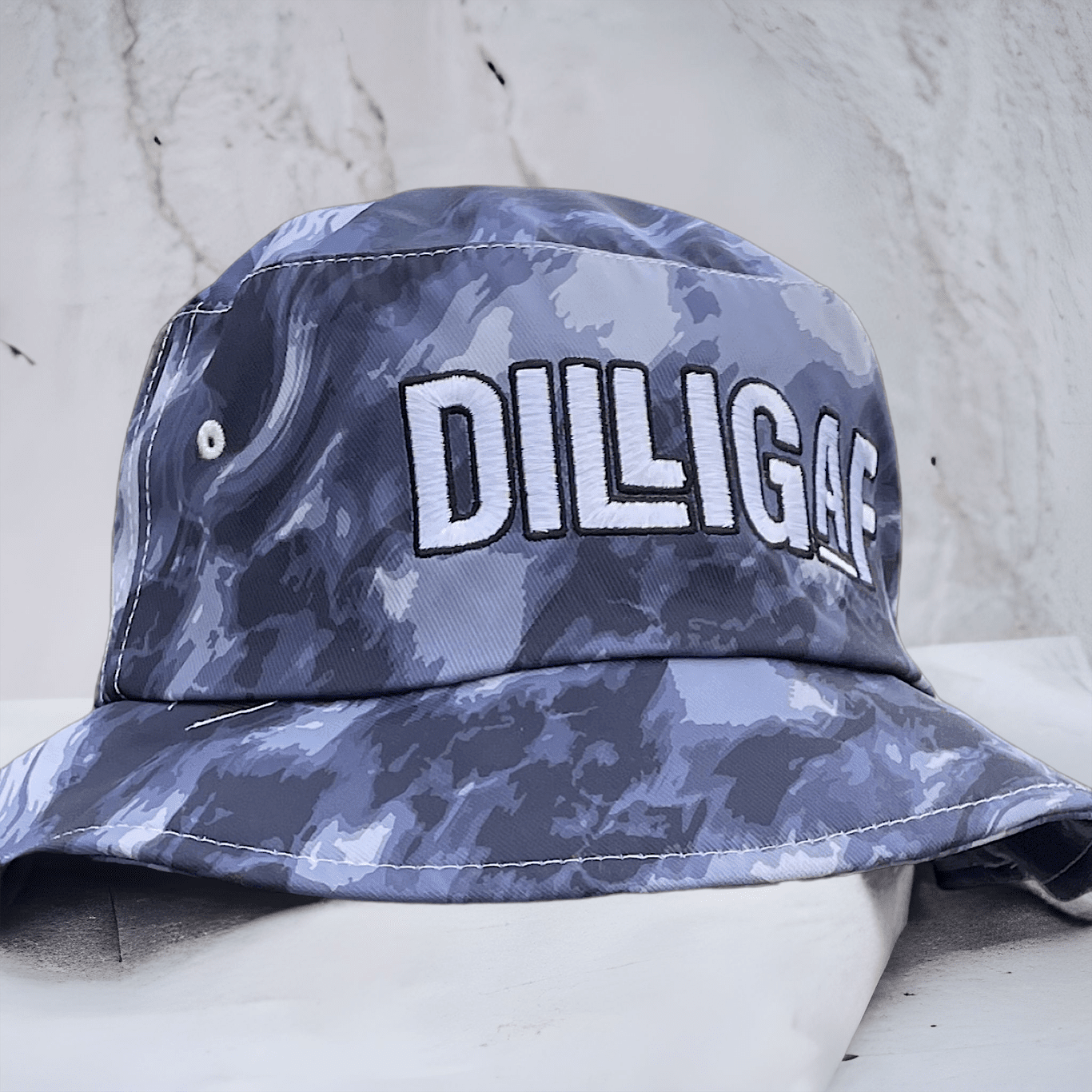 Navy Blue Dilligaf Bucket Hat – Dilligaf by Bohica Bill