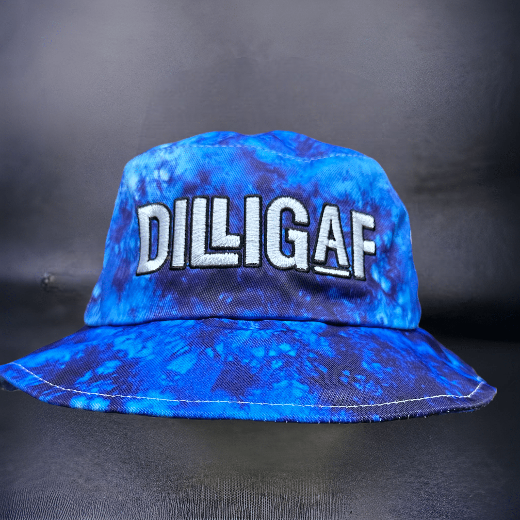 Royal Blue Dilligaf Bucket Hat – Dilligaf by Bohica Bill